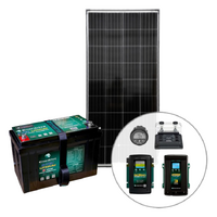 Enerdrive 125Ah Canopy Solar Bundle with 190W Solar Panel