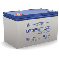 Power-Sonic 12V 100Ah Gel Deep Cycle Battery