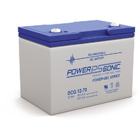 Power-Sonic 12V 70Ah Gel Deep Cycle Battery