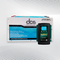 DCS 12V 200Ah Slim LIne Lithium Battery Bundle with Enerdrive EN3DC40+ 40A DC-DC Battery Charger