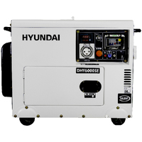 Hyundai DHY6000SE 6.5kVA AVR Diesel Portable Generator
