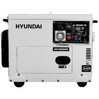 Hyundai DHY8500SE 8kVA AVR Diesel Portable Generator 