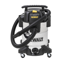 DeWalt 38 Litre Stainless Steel Wet/Dry Vacuum