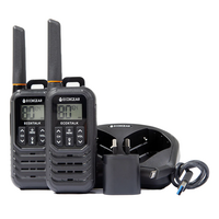 EcoXGear ECOXTALK EXG100 1W Handheld UHF Radio Twin Pack