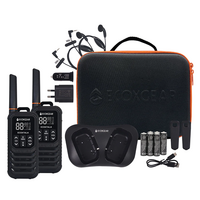 EcoXGear ECOXTALK EXG200 2W Handheld UHF Radio Twin Pack