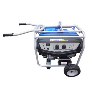 Yamaha 6000w Petrol AVR Generator with Wheel and Handle Kit