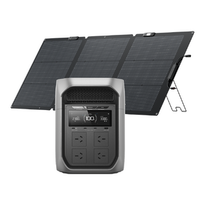 EcoFlow Delta 3 Max Plus and 160W Bifacial Solar Panel Bundle
