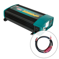 Enerdrive ePOWER 2000W 12V Pure Sine Wave Inverter and RCD & AC Transfer Switch with DC Cable Pack
