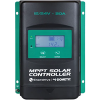 Enerdrive MPPT 12/24V 20A Solar Controller with Display