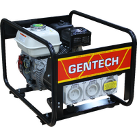 Gentech Honda 3.4kVA Generator with Worksafe RCD Outlets