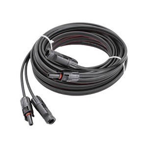 Exotronic 4mm² Twin MC4 Compatible Solar Extension Cable, 3 Metres