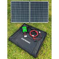 Exotronic 200W 24V Portable Folding Solar Panel with 20A MPPT Solar Controller