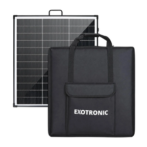 Exotronic 200W Fusion Portable Folding Solar Panel - No Controller