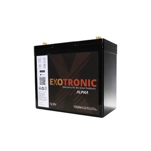 Exotronic 12V 100Ah Smart Bluetooth Lithium Battery