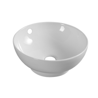 NCE 400mm White Ceramic Round Basin