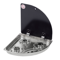 NCE CAN 3 Burner Triangular Hob-Unit with Electronic Ignition
