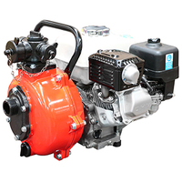 Crommelins Honda Fire Fighting 1.5" Petrol Water Pump with Single Impeller, 5.5hp