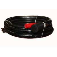 Fire Hose Kit for Water Master 1.5" Fire Fighting Pumps, 1 x 6 metre 3/4" delivery hoses, 1 x 4 metre suction hose