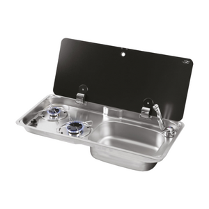 NCE Can 2 Burner Combination Unit with Right Hand Side Sink