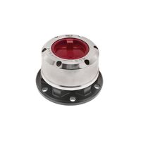 Hulk 4x4 Freewheel Hub Red; to suit Mitsubishi Pajero, Triton, L200 & Montero