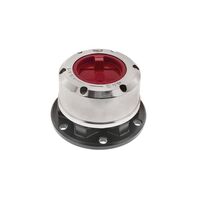 Hulk 4x4 Freewheel Hub Red; to suit Mitsubishi Pajero, Triton, L200 & Montero