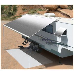 Carefree 12V Freedom 2.5 - 4.5m White Casette / Silver Shale Fade Box Awning