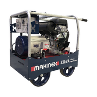 Makinex Briggs & Stratton Dual Phase 23 kVA Petrol Generator