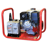 Genelite Honda 4.5kVA Generator Worksite Approved