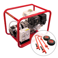 Genelite Honda 8kVA Generator Worksite Approved & Wheel Kit Pack