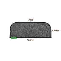 Muk Mat Grey Standard Large Caravan Step Mat, 23 x 61cm
