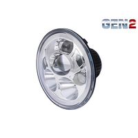 Great Whites 7" LED Sealed Beam High/Low Headlight Insert with Park Light