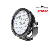 Great Whites Attack 220 Series Round LED Driving Light