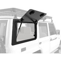 Toyota Land Cruiser 76 Gullwing Window / Right Hand Side Aluminium - by Front Runner