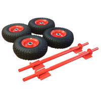 Genelite Pneumatic wheels x 4