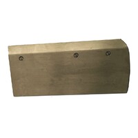 Hoppt Set of 4 Trowel Blades - 24" Finishing 4.75' X 9" - Metric Thread Bolts Inc