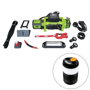 Hulk 4X4 Genesis 12500lb Synthetic Rope Recovery Winch