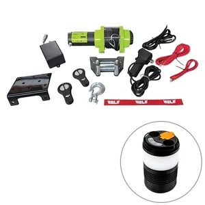 Hulk 4X4 Genesis 4500lb Synthetic Rope ATV UTV Winch