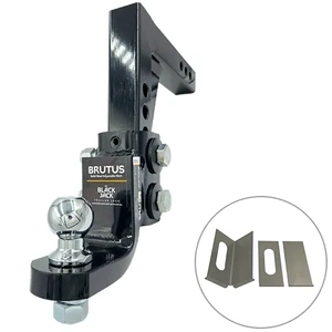 Brutus by Black Jack Adjustable Steel Hitch 325mm Drop