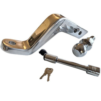 Stinger By Black Jack Solid Aluminium Hitch 150mm Drop with Tow Ball & Lock