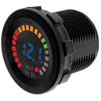 Hulk 4x4 DC Voltmeter with Coloured Indicator