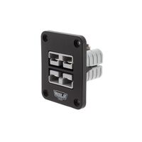 Hulk 4x4 Double Flush Mount Housing with 50A Connectors