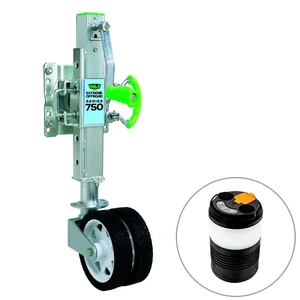 Hulk 4X4 750kg Off-Road Jockey Wheel with Adjustable Height 