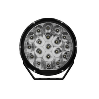Hulk 4X4 7 19 LED Driving Lamp Combo Black