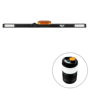 Hulk 4X4 LED Minebar with Reversing Alarm and Amber Lightbar