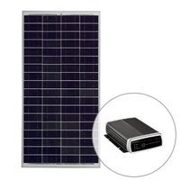 Projecta 12V 160W Polycrystalline Fixed Solar Panel with 25Amp Lead Acid Charger Pack