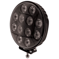 Ignite 9" Round LED Black Fascia Driving Light, 120W