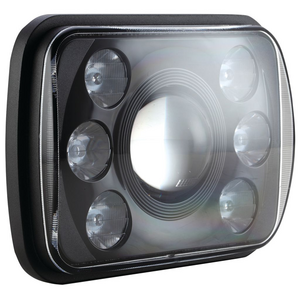 Ignite Black LED Rectangle Headlight