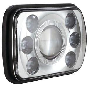 Ignite Chrome LED Rectangle Headlight