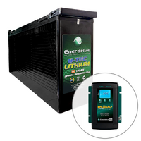 Enerdrive B-TEC 100Ah Slimline Lithium Battery & 40A DC2DC Charger Bundle