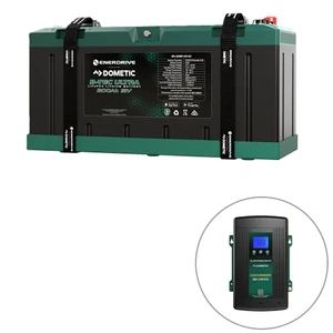 Enerdrive B-TEC Ultra 200Ah Lithium Battery & Charger Bundle